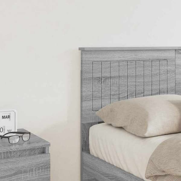 Hovedgærde - EKSKLUSIV HUS - Rektangulært design - Ingeniørtræ - Grå - Minimalistisk design