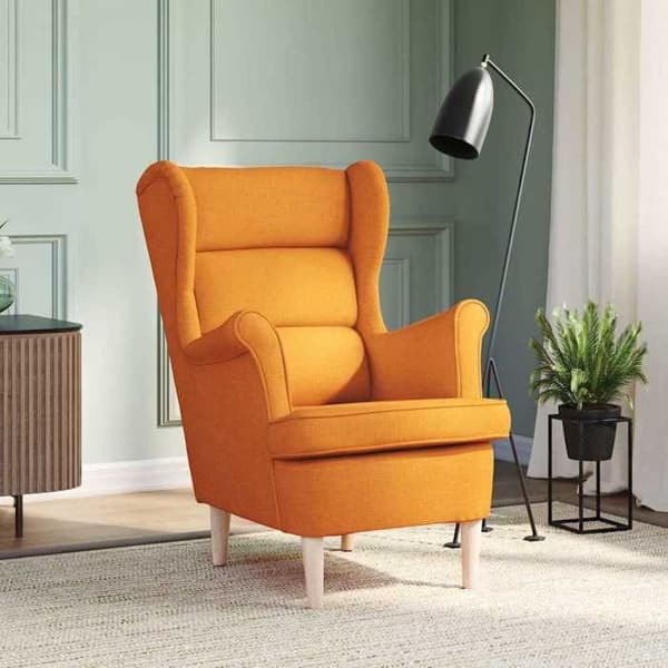 Maison Exclusive - Mørk gul lænestol 74x84x100 cm stof