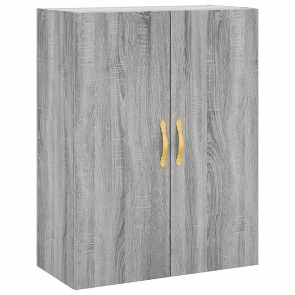 Maison Exclusive - Väggskåp 2 st sonoma grå 69,5x34x90 cm sonoma grå