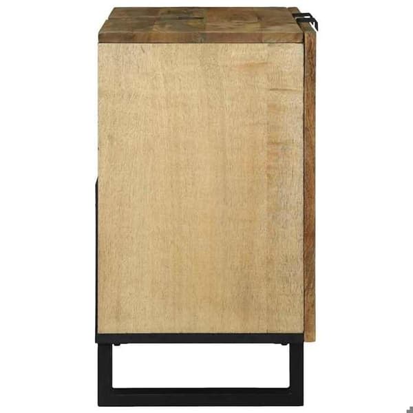 Maison Exclusive - Badeværelsesvaskemøbel Brun 62 x 33 x 58 cm Mörkbrun (texturerad)