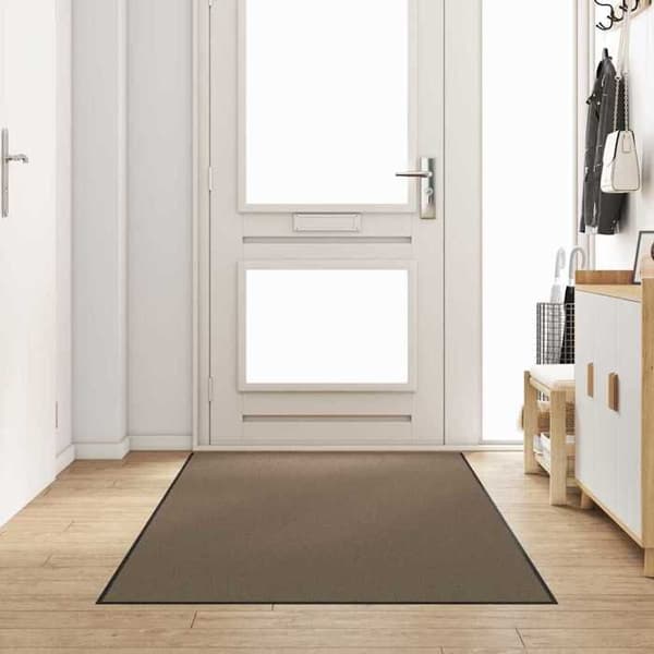 Maison Exclusive - Indgangsmatte Beige og Sort 120 x 300 cm 100% Polyamid