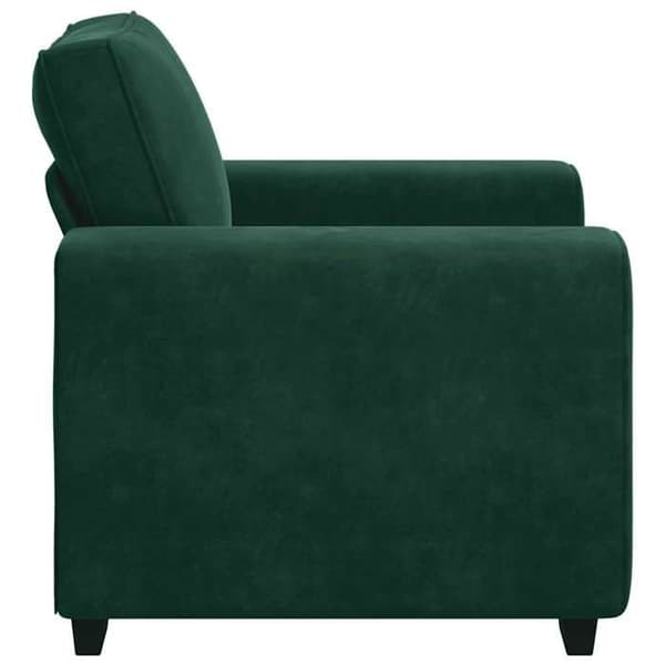Maison Exclusive - Tummanvihreä nojatuoli sohva 100x77x82 cm sametti