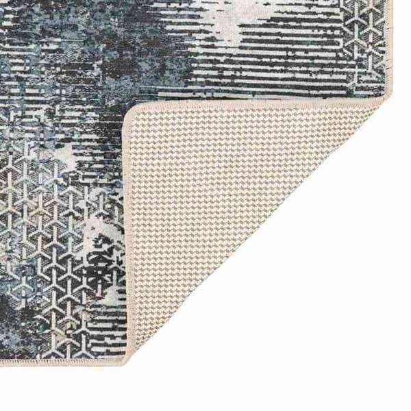 Tæppe - Eksklusivt Hus - Vaskbart 160x230 cm - Polyester velour - Multifarvet Flerfärgad