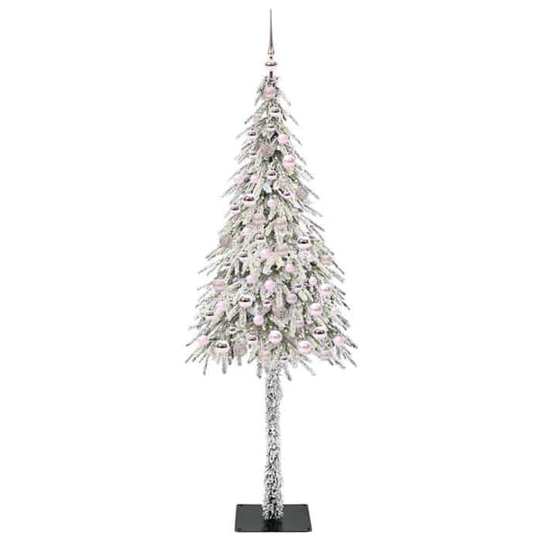 Maison Exclusive - Vit Julgran 210 cm PE och Stål Vit