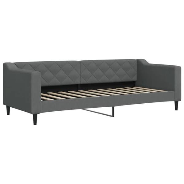 Maison Exclusive - Sengebund uden madras grå 80x200 cm stof