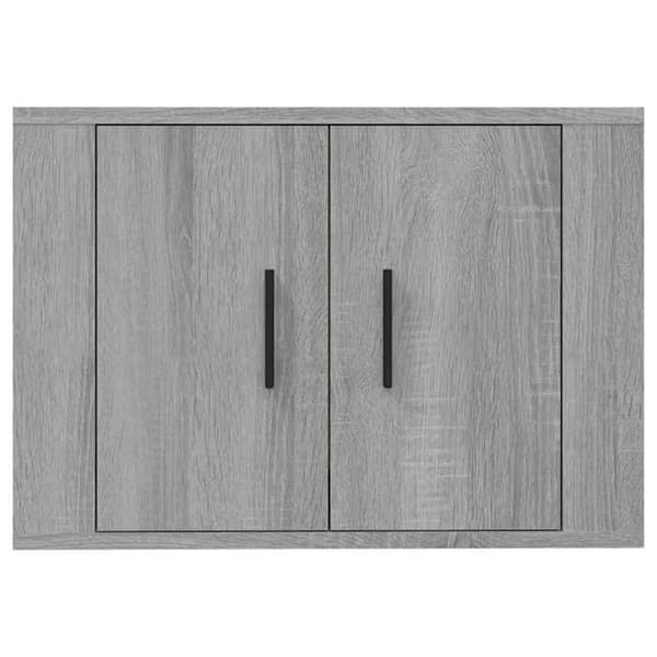 Maison Exclusive - Väggmonterad TV-möbel Sonoma grå 57x34,5x40 cm Sonoma grå