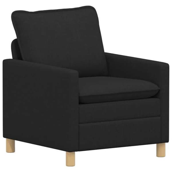 Maison Exclusive - 2-delars Soffset i Svart Tyg