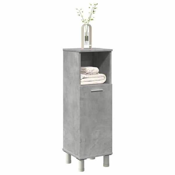 Maison Exclusive - Badeværelsesskab Grå beton 30x30x95 cm Agglomereret