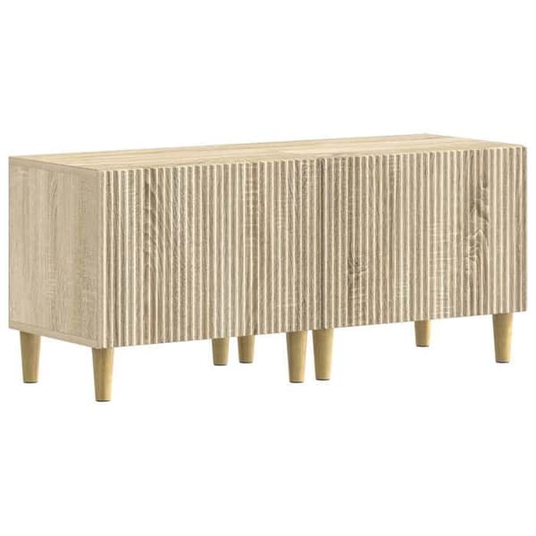 Maison Exclusive - TV Møbel Eg Sonoma Ingeniørtræ