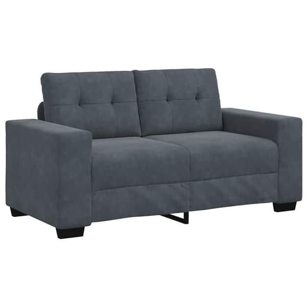 Maison Exclusive - Mørkegrå sofa 160x77x82 cm velour