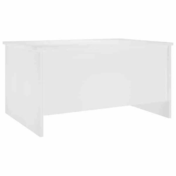 Bord - EKSKLUSIV HUS - 80 x 55,5 x 41,5 cm - Hvid - Ingeniørtræ - Løftbart bordplade Vit