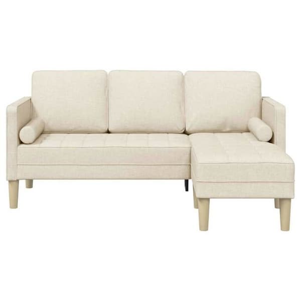 Maison Exclusive - Soffgrupp med kuddar i linne och polyester