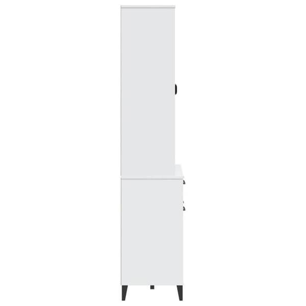 Maison Exclusive - Buffé VIKEN vit 80x40x190 cm massiv furu