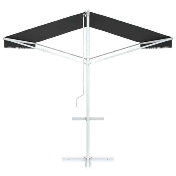 Maison Exclusive - Fristående markis 5 x 3 m Polyester Antracit