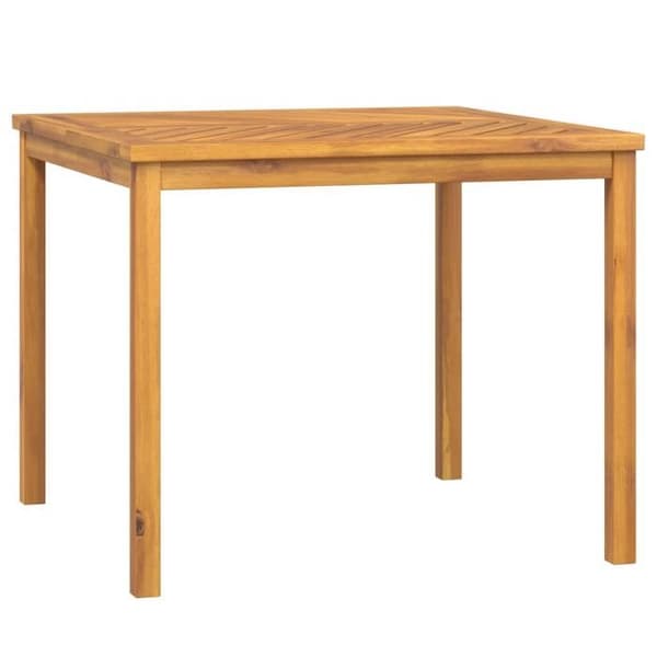 Maison Exclusive - Trädgårds matbord 90x90x74 cm av solid akaciaträ