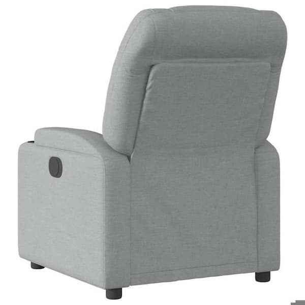 Maison Exclusive - Lätt grå recliner i tyg Ljusgrått