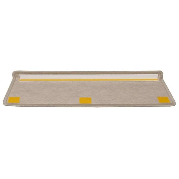 Maison Exclusive - Selvklæbende trappetæpper 15 stk 65x21x4 cm Mørk beige