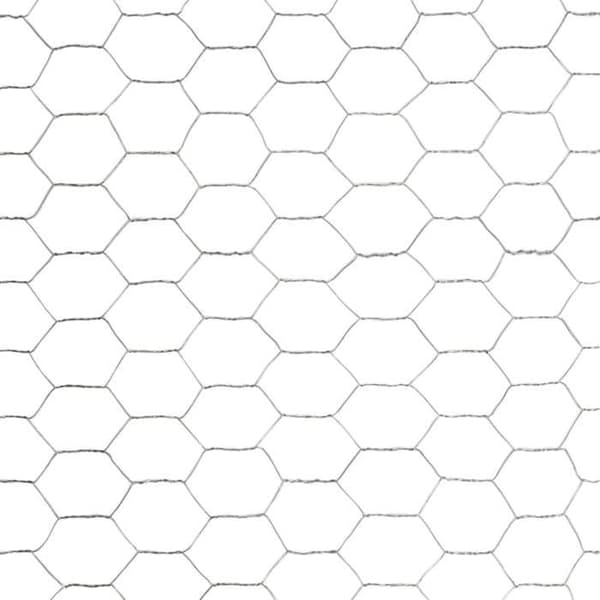 Maison Exclusive - Gitter til voliere Galvaniseret stål 25x1,2 m Sølv Silver
