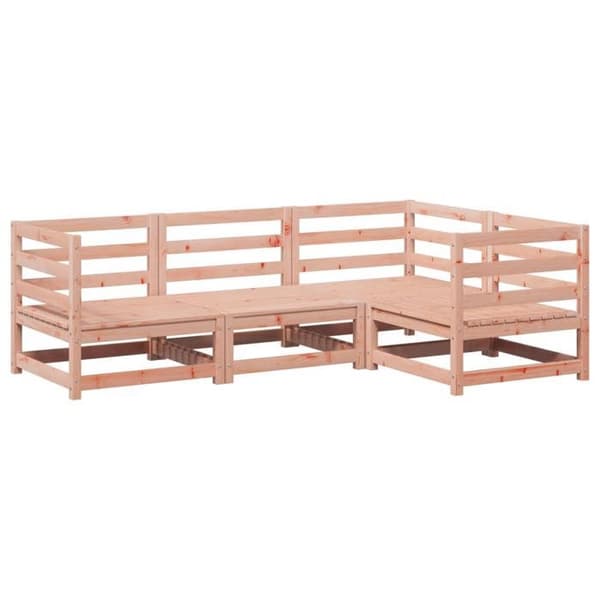 Maison Exclusive - Havegruppe 4 stk massiv douglasgran