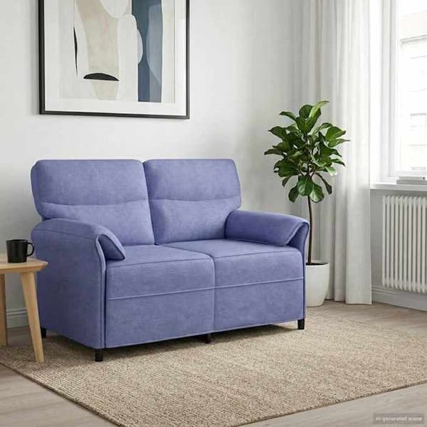 Maison Exclusive - 100 % polyesterista valmistettu sohva, metallirunko, MDF, vaneri