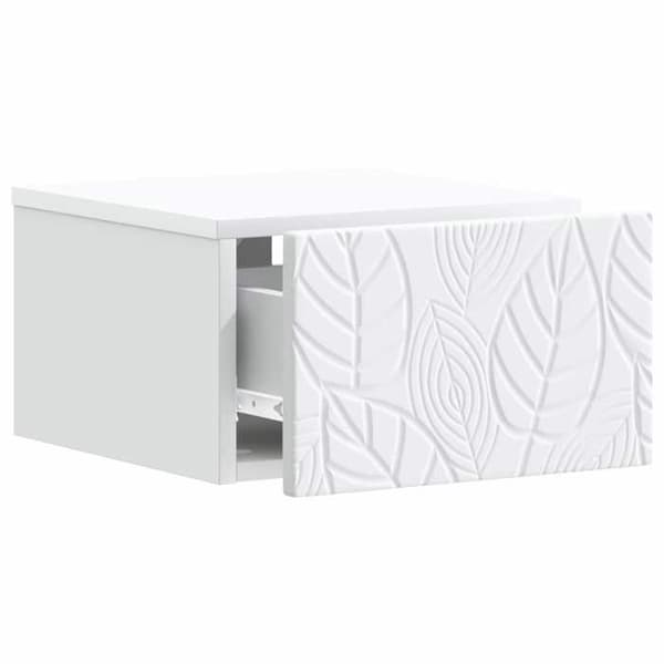 Maison Exclusive - Väggmonterat sidobord Vit 34,5 x 33 x 20 cm