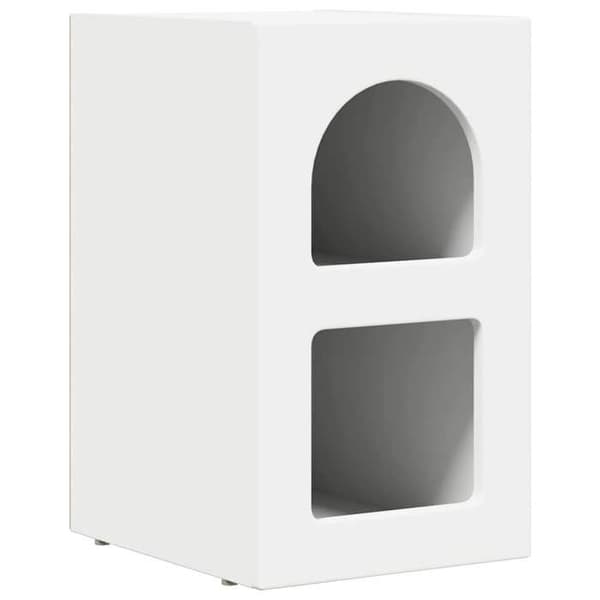 Natskab - MAISON EXCLUSIVE - ELST - Hvid - 29,5x35x50 cm - Spånplade Vit