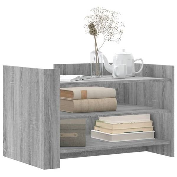 Maison Exclusive - Soffbord sonoma grå 80x50x50 cm ingenjörsträ