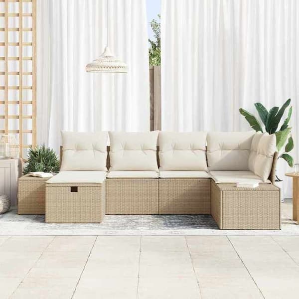 Maison Exclusive - Sæt af 6 pc sofaer i polyrotin