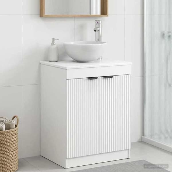 Maison Exclusive - Badrumsskåp Vit 54 x 41 x 70 cm