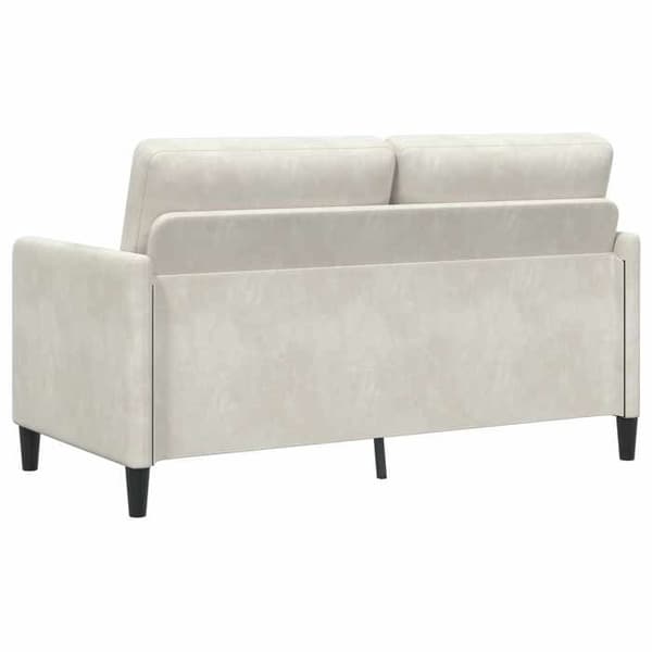 Maison Exclusive - Soffa med förvaring 2 platser Kräm 152 x 78 x 87 cm Polyester Grädde