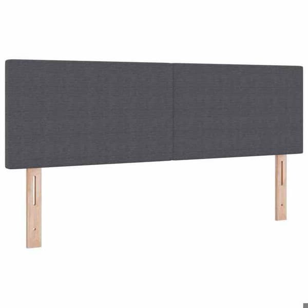 Hovedgærde - MAISON EXCLUSIVE - Maison Exclusive - Mørkegrå - Fløjl - Justerbar 144 cm Mörkgrå