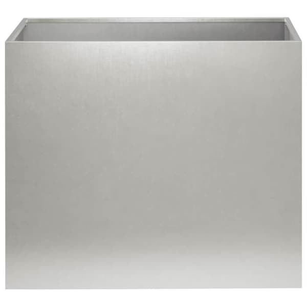 Maison Exclusive - Trädgårdskrukor 2 st Silver 60 x 40 x 50 cm