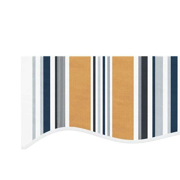 Maison Exclusive - Monivärinen varakangas 400x350 cm polyesteri