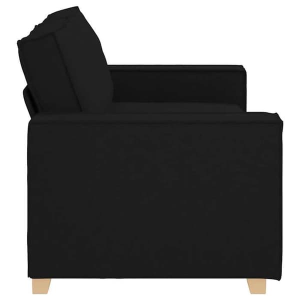 Sofa 2 pladser - MAISON EXCLUSIVE - Model Maison Exclusive - Sort - Polyester stof - 180 x 78 x 84 cm Svart