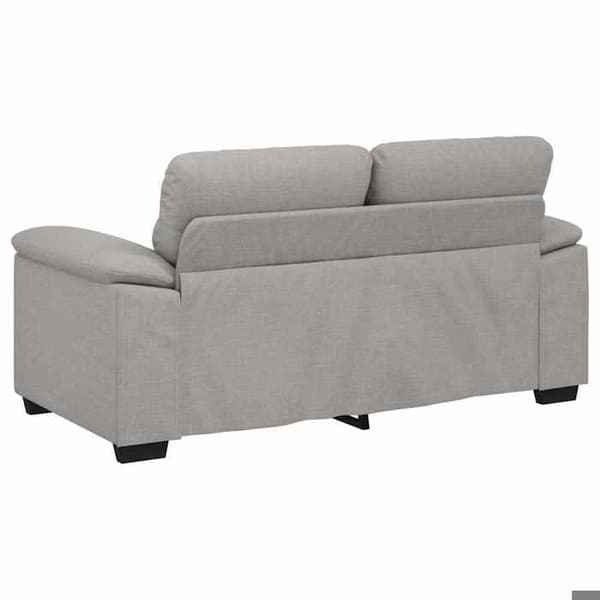 Maison Exclusive - Soffa 2 platser Grå moln 160 x 81 x 84 cm tyg