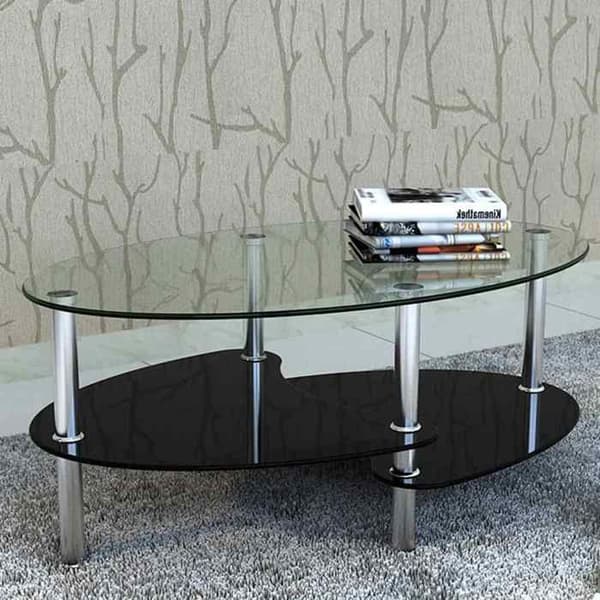 Maison Exclusive - Sofabord med eksklusiv design i sort Svart