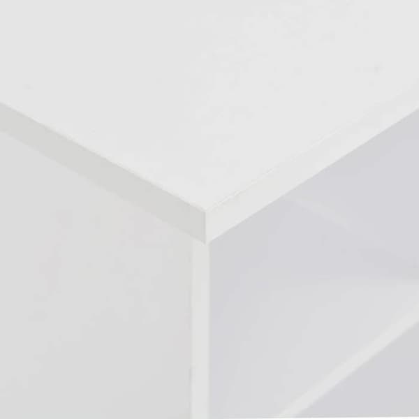 Maison Exclusive - Hvid barbord 60x60x110 cm