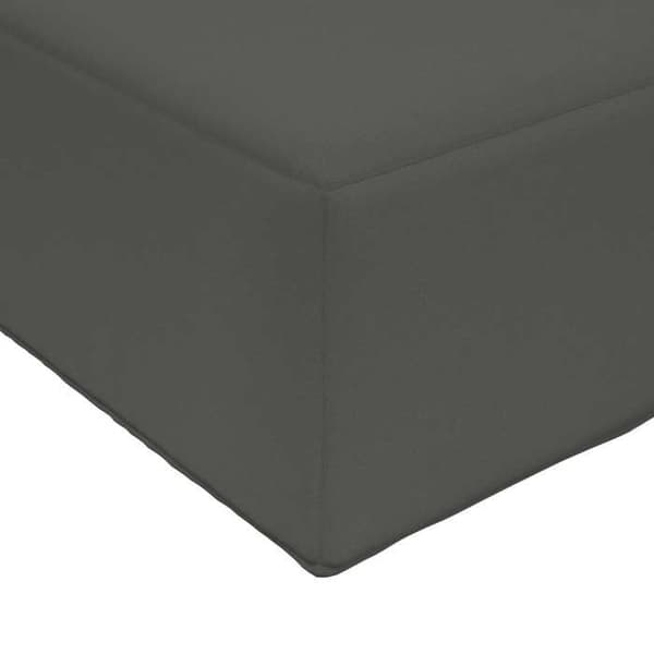 Utomhus sittdyna - EXKLUSIV HEM - Antracit - 100% polyester - Resilient skum - Avtagbar dragkedja antracit