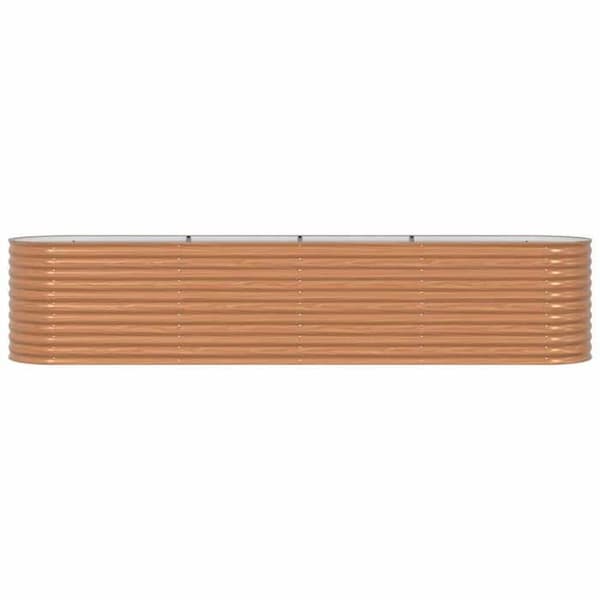 Maison Exclusive - Hög säng Brun 400 x 80 x 81 cm Stål