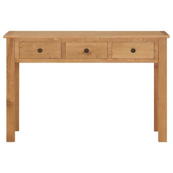 Maison Exclusive - Frisør 110x40x75 cm Massivt egetræ