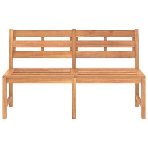 Maison Exclusive - Bänk för trädgård 150 cm massiv teakträ
