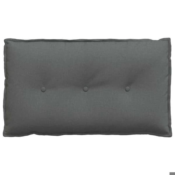Maison Exclusive - Mørkegrå rygpude 80 x 19 x 50 cm stof