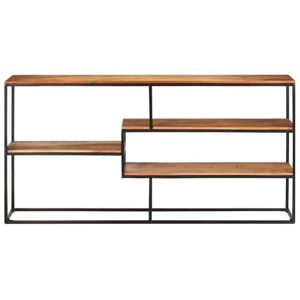 Maison Exclusive - Buffet 150x30x75 cm Kiinteä akasiapuu