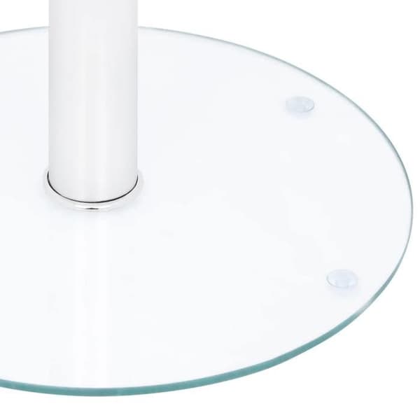 Maison Exclusive - Transparent Sofabord 40 cm Hærdet Glas