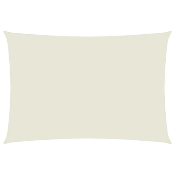 Maison Exclusive - Oxford stof parasoldug rektangulær 2,5x4,5 m creme Grädde