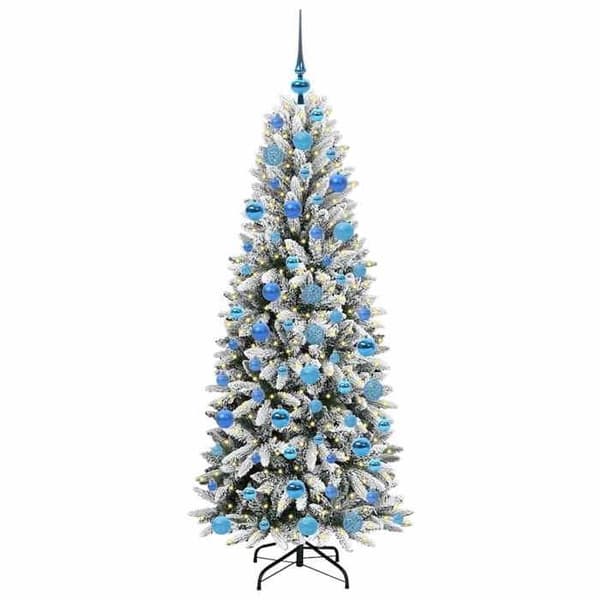 Maison Exclusive - Konstgjord Julgran Vit 180 cm
