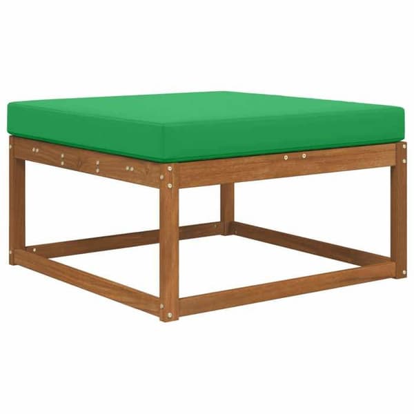 Utomhus sittdyna - EXKLUSIV HEM - 80 x 80 cm - Polyester - Grön - Dragkedja fodral Grön