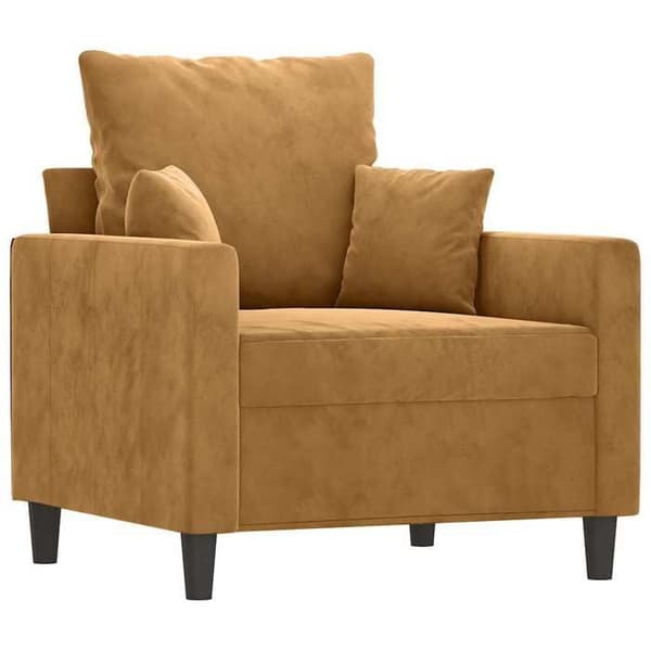 Maison Exclusive - Brun Stol 60 cm Velour