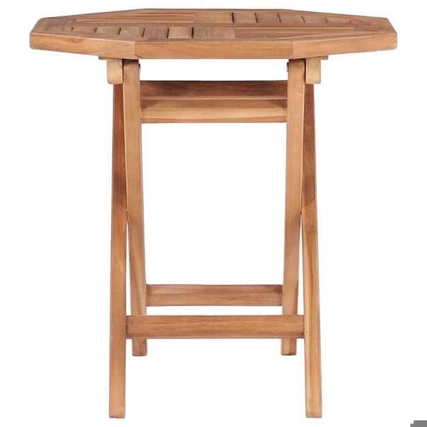 Maison Exclusive - Sammenklappeligt havebord 45x45x45 cm Solid teaktræ