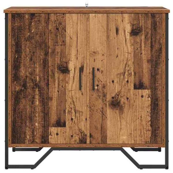 Maison Exclusive - Buffé i gammalt trä 78 x 35 x 74,5 cm